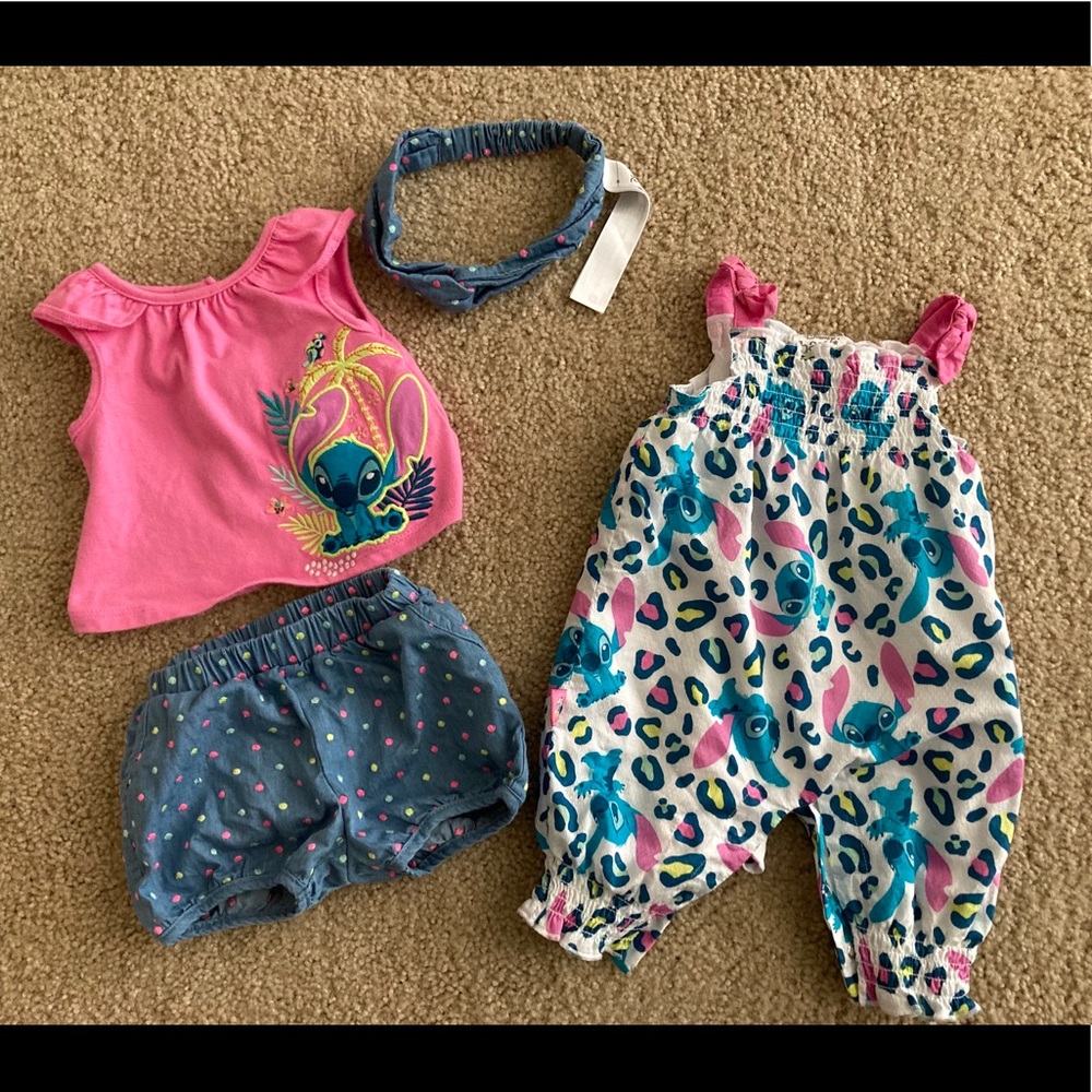 Disney baby girl outfits.